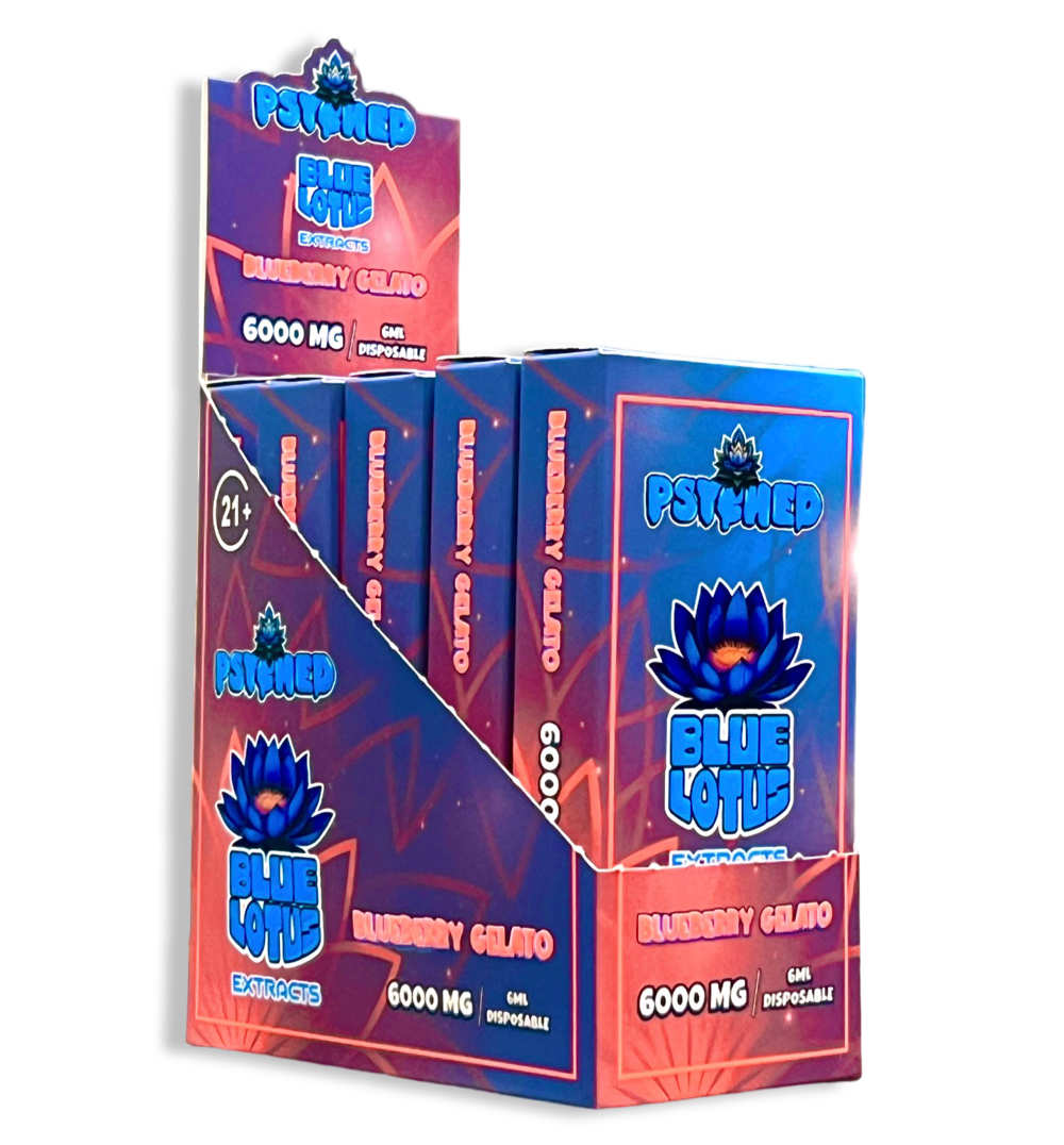 PSYCHED - Blue Lotus Extract 6000mg Disposable Single Unit