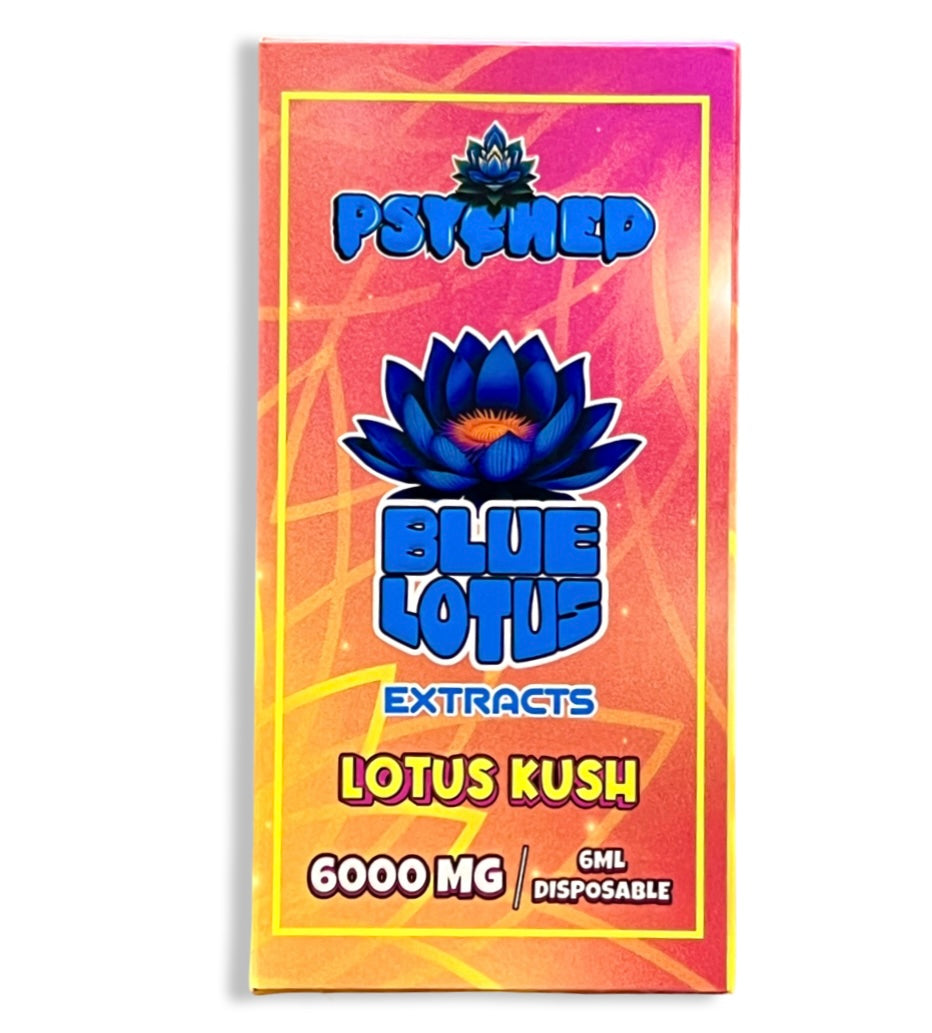 PSYCHED - Blue Lotus Extract 6000mg Disposable Single Unit