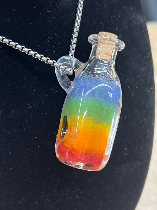 Rainbow Booze Bottle
