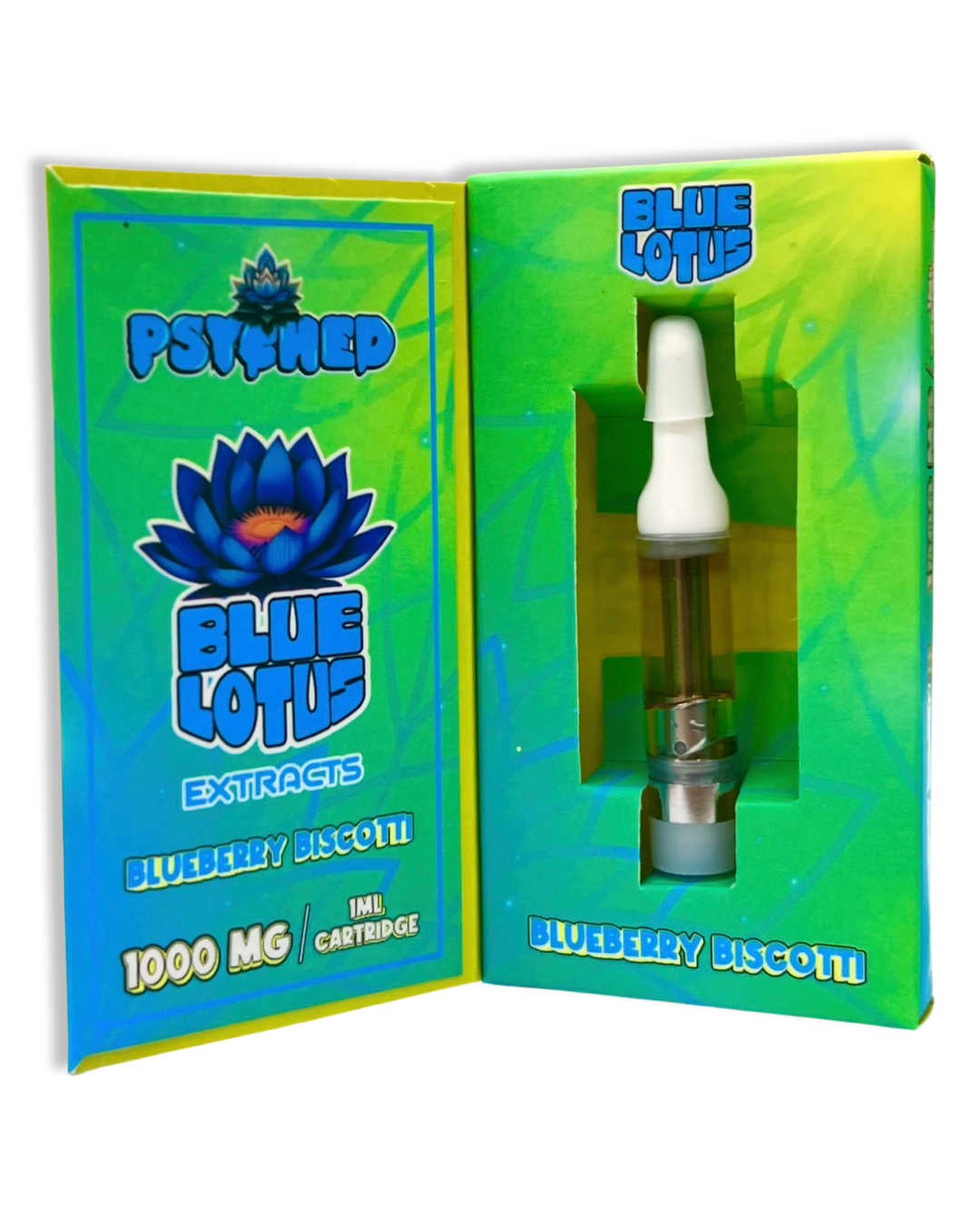 PSYCHED - Blue Lotus Extract 1000mg Cartridge - Single Unit