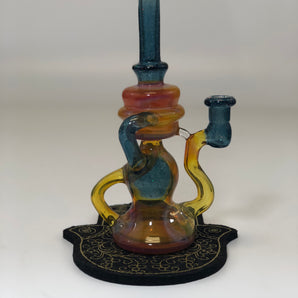 NS Yellow and Crushed Opal over Blue stardust by Joe Itza