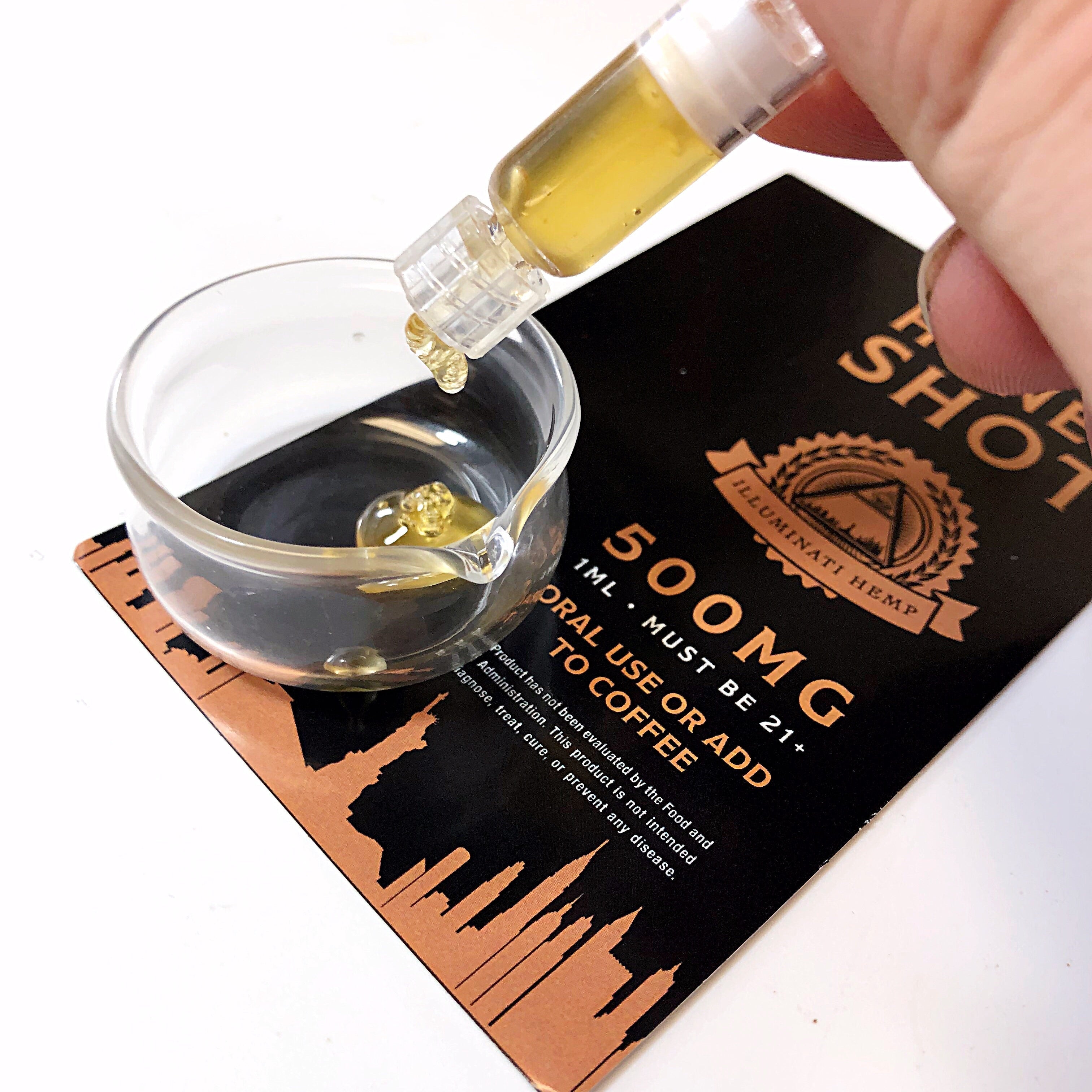 500mg CBD Honey Shot - SINGLE UNIT