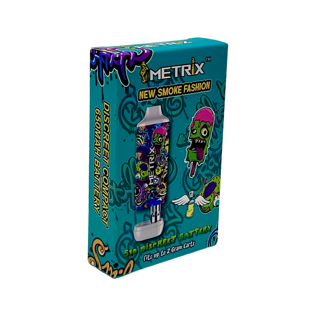 Metrix - Discreet 510 Battery - Single Piece