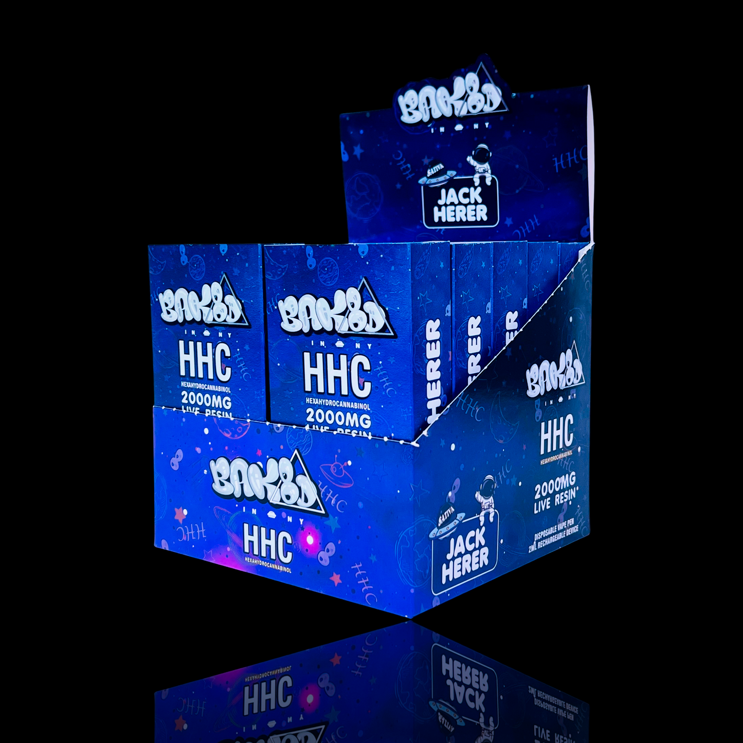 BAK8D IN NY - Master Blend - HHC   Hexahydrocannabinol - 2ML Disposables - Single Unit
