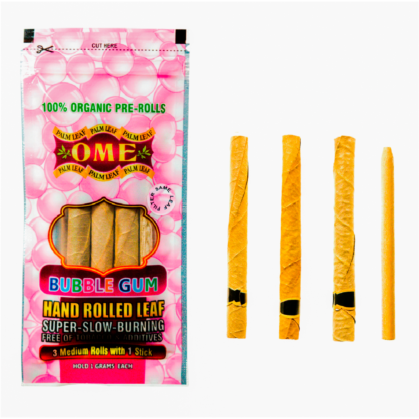 OME-Palm Leaf- pre rolls