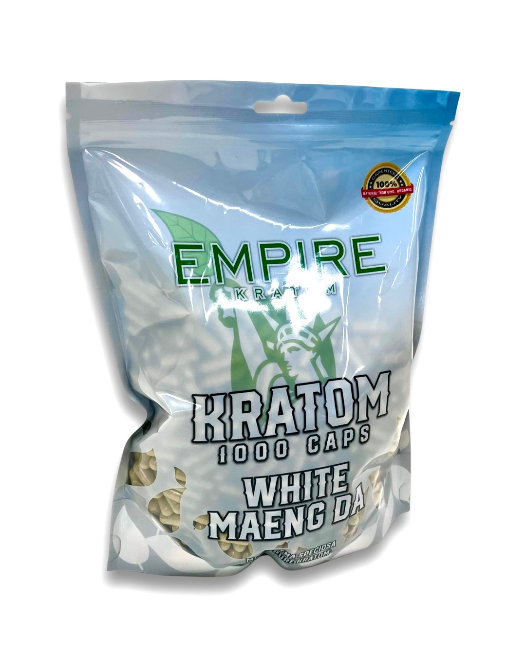 Empire Kratom - Capsules - 1000 Count - Mylar bag(10 Strains)