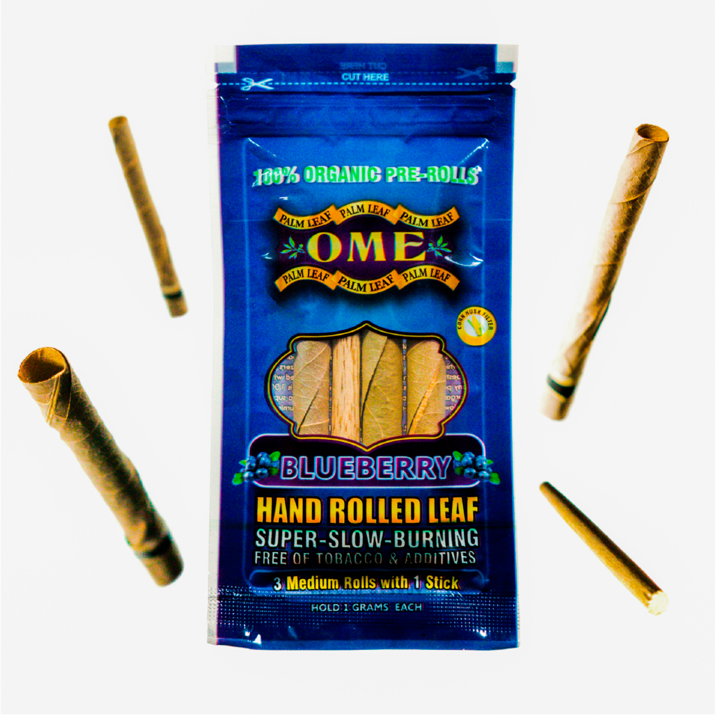 OME-Palm Leaf- pre rolls